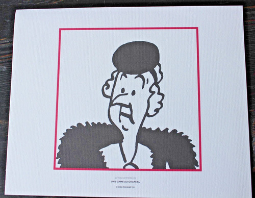 Litho libris tintin - ex, extrait