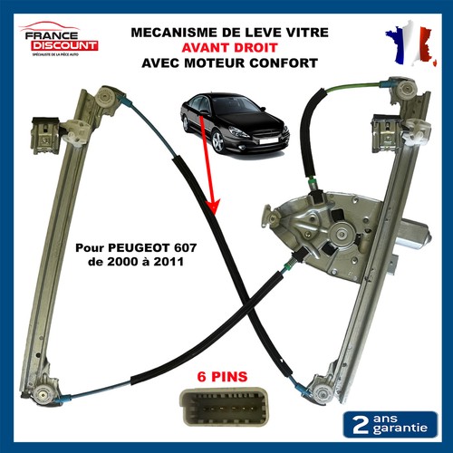 Leve vitre avant droit - avant,