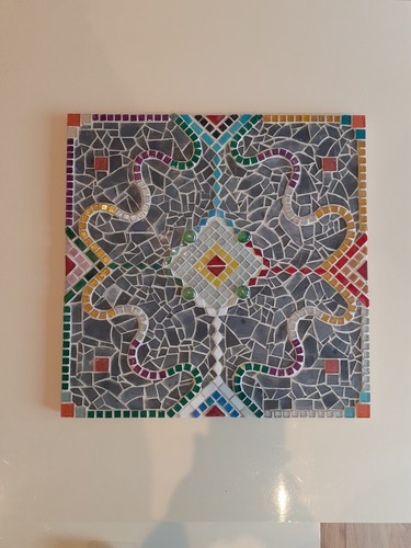 Plateaux mosaïque 45x45 - plateaux,