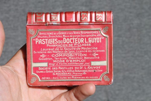 Ancienne boite tôle - ancienne,