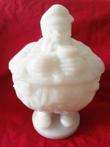 Bonbonniere opaline blanche - bonbonniere,