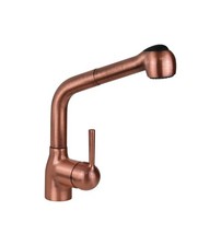 Mitigeur d'évier de cuisine de style classique de couleur cuivre I Crolla TECNOM