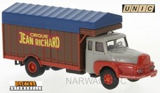 Unic Izoard ZU 122 camion "Cirque Jean Richard"  - Brekina - Echelle 1/87 (Ho)