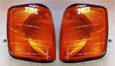 2 Feux Clignotants Mercedes 190 type W201 (1982-1993) Oranges NEUFS