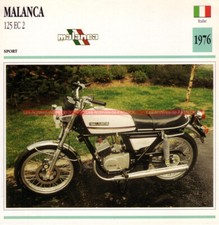 MALANCA 125 EC 2 EC2 1976 : Fiche Moto #001588