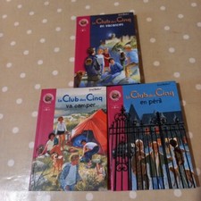 3 livre enid Blyton Le Club