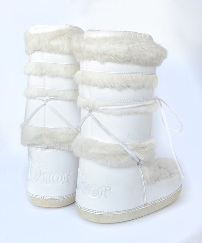 Bottes femme dior moon - bottes, blanc