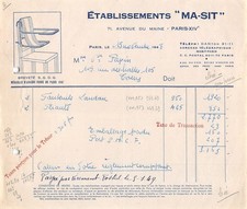 1929   MACHINES A COUDRE UNIC ET DURKOPP A PARIS - M. PAPIN A TOURS