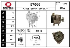 ALTERNATEUR FORD FOCUS C-MAX 1.8 TDCI,FOCUS II 1.8 TDCI,C-MAX 1.8 TDCI