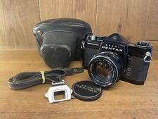 Presque Mint Pentax Spotmatic Sp Noir Caméra à Film Super Takumar 55mm F /1.8/