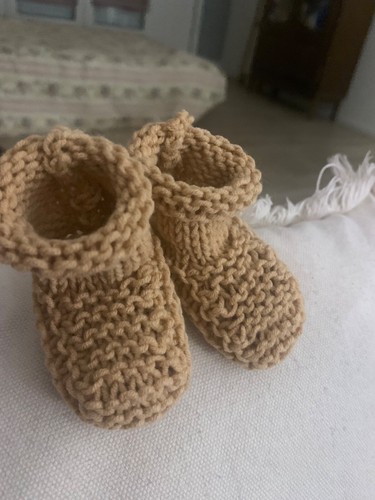 Chaussons bébé tricot - bébé, en