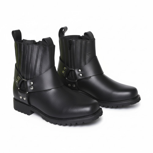 Bottes moto cuir - bottes,