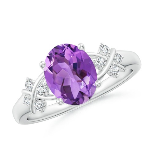 Angara bague solitaire - bague, ovale