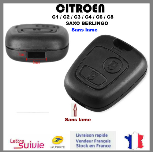 Coque cle plip telecommande - coque,