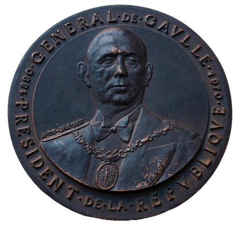 Gaulle médaille en - de,