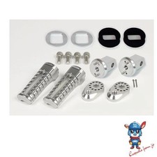 Takegawa Kit Marchepied Réglable Argent pour Cross Cub 110 JA10/45/60...