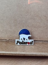 (A4) PIN'S vintage épinglette Collector POLAROIL DISTRIBUTEUR ESSENCE 