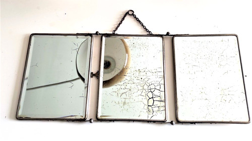 Miroirs barbier triptyque - miroirs,