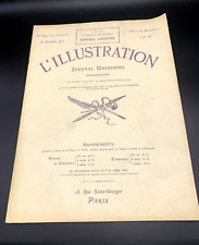 Ancien journal L'illustration n°3894, 20 octobre 1917 avec publicité vintage
