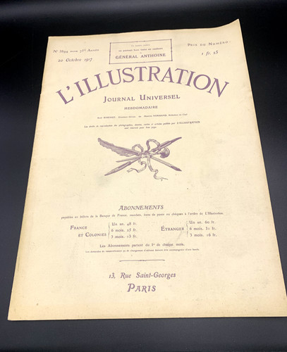 Ancien journal illustration - ancien, l'illustration
