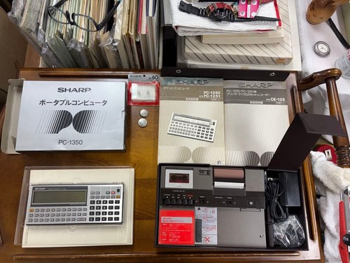 Sharp 1350 pocket computer - pc-1350,