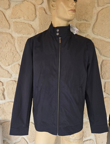 Blouson déperlant bleu cador - bleu,