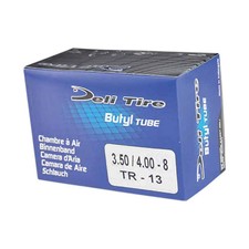 CHAMBRE AIR BROUETTE/CHARIOT 8'' 350/400X8  DELI TR13- VALVE DROITE
