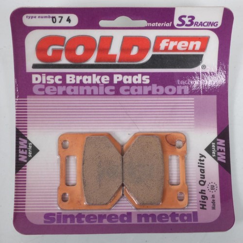 Plaquette frein gold - plaquette, fren