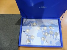 COFFRET  MEDAILLE ARGENT TINTIN 1993 MANQUE 1  MEDAILLE - SANS CERTIFICAT