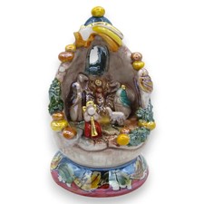 Crèche Oeuf H 13 CM Ca