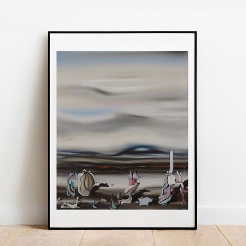 Art imprimé yves tanguy - imprimé,