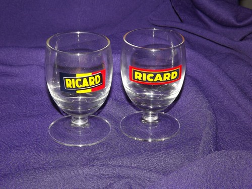 Lot verres ballon ricard - lot, de