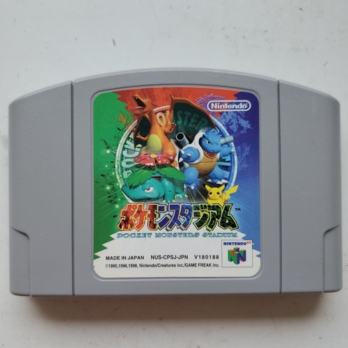 Pokemon stadium n64 nintendo - n64,