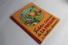 Livre illustrée fables - illustrée,