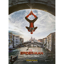 SPIDER-MAN FAR FROM HOME Affiche de film Venise Style - 40x60 cm. - 2019 - Tom H