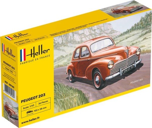 Heller peugeot 203 à - heller,,