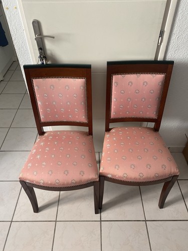 Paire chaises style empire - chaises,