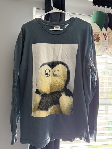 Supreme blue penguin graphic - supreme,