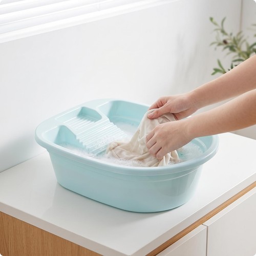 Lavabo ovale plastique - ovale, en