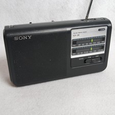 Sony ICF-38 Portable FM/AM 2