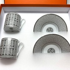 Soucoupe tasse Hermes Mosaic