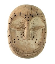 Masque passeport africain - Masquette  miniature  13 cm - 17447