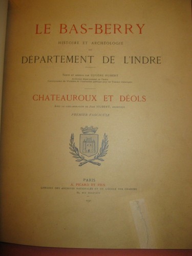 Bas berry histoire et - bas-berry,
