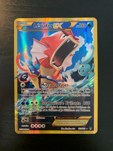 Carte pokémon léviator ex - carte,