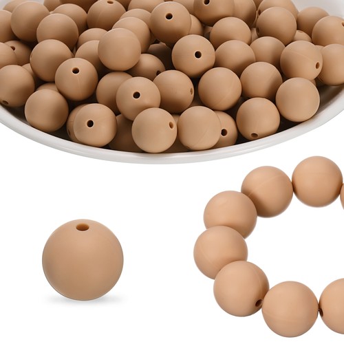 Perles silicone 15mm - perles,
