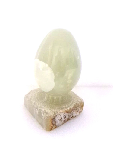 Oeuf avec son - , socle