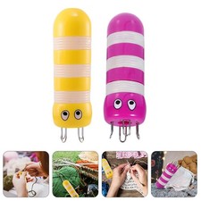  2 Pcs Kit Tricotin Aiguille