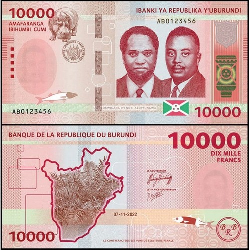 Burundi 000 francs - burundi,