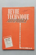 Revue Technique Moteur Indenor