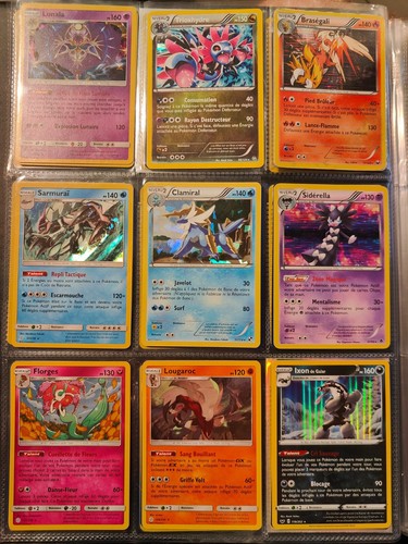 Cartes pokémon holographiques - cartes,